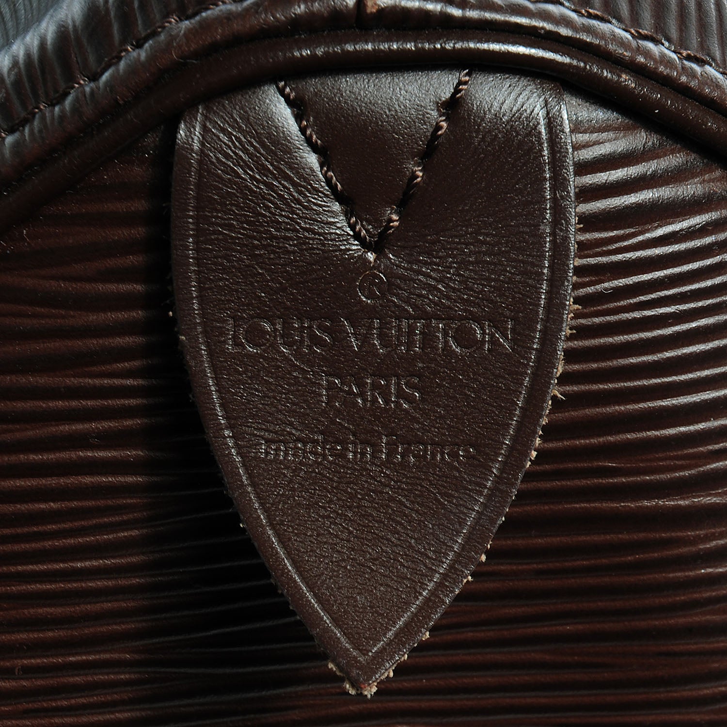Louis Vuitton Epi Speedy 25 Moka 5 of 7