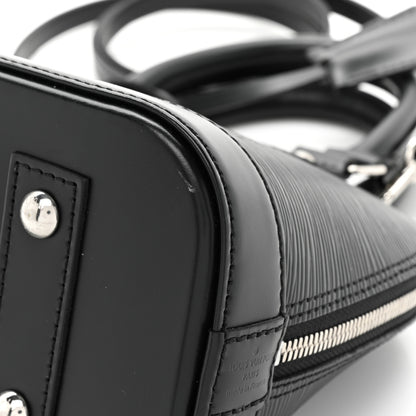 Louis Vuitton Epi Alma BB Black 10 of 11