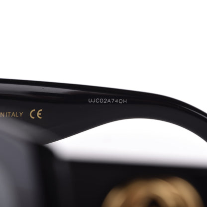 Gucci Acetate Square Frame Sunglasses GG0141S Black 7 of 9