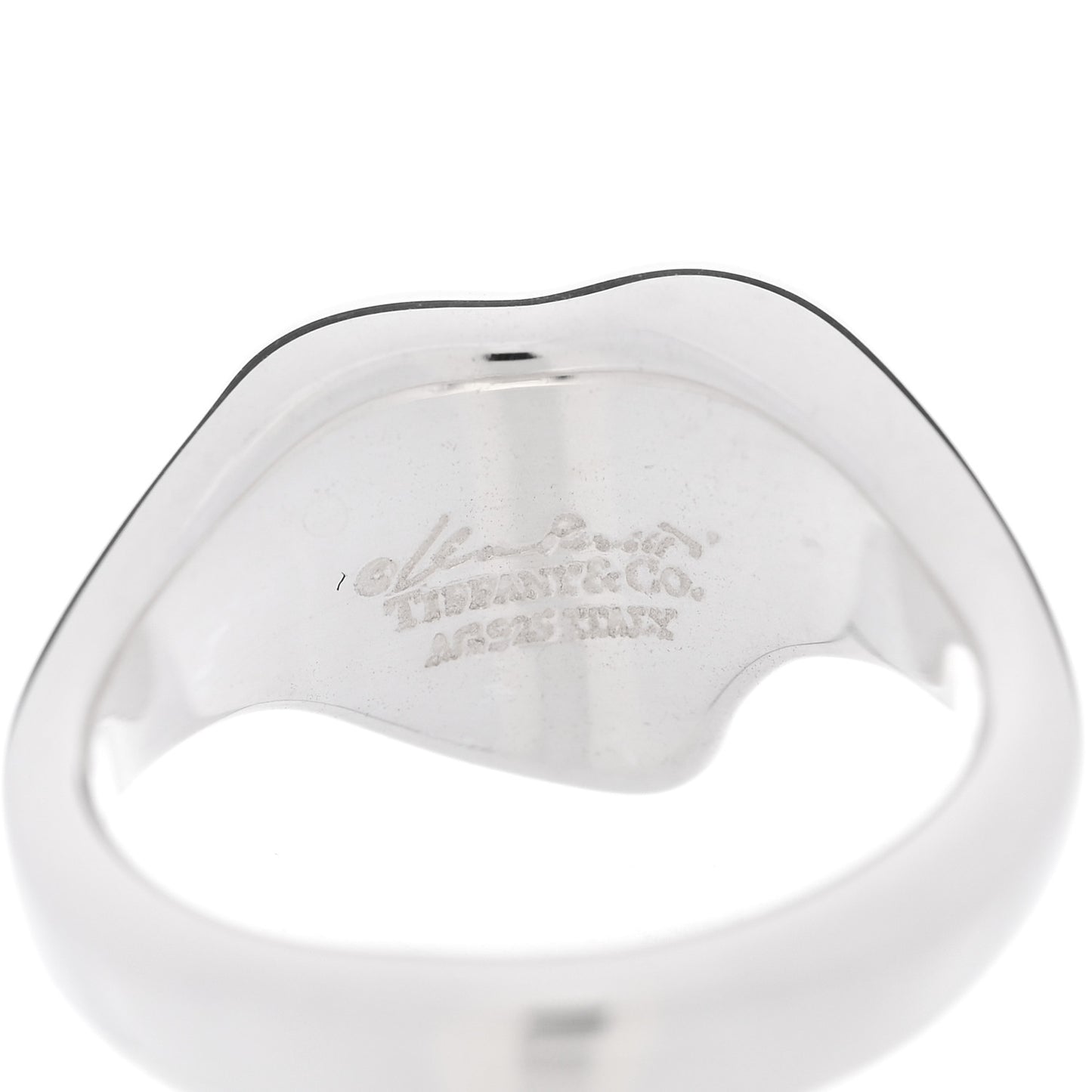 Sterling Silver Elsa Peretti Full Heart Ring 47 4