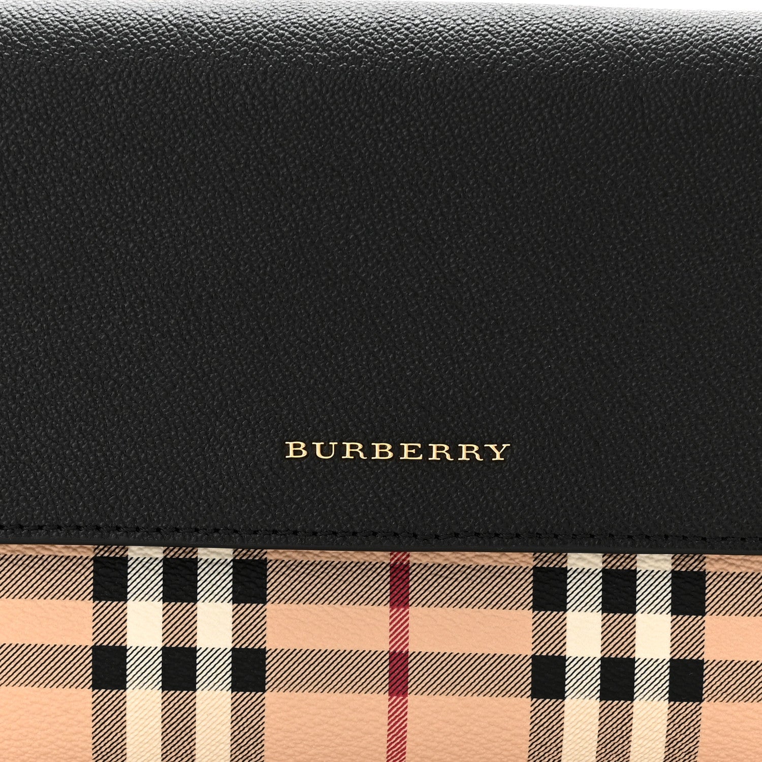 Burberry Haymarket Check Small Loxley Crossbody Black 7 of 9