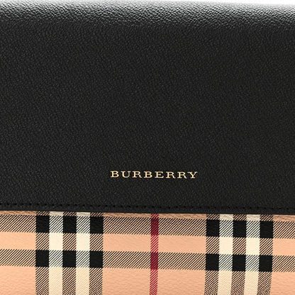 Burberry Haymarket Check Small Loxley Crossbody Black 7 of 9
