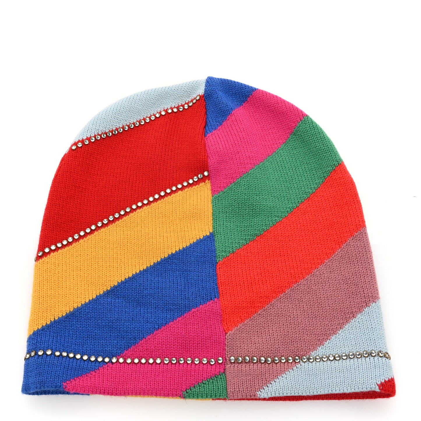 Wool Knit Multihimalat Beanie Hat M Multicolor