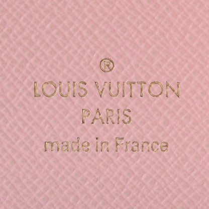 Louis Vuitton Damier Azur Zoe Wallet Rose Ballerine 8 of 10