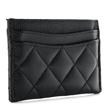 Chanel Caviar Quilted Card Holder Black 3 of 8
