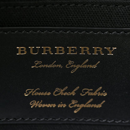Burberry Derby Calfskin House Check Medium Camberley Black 7 of 10