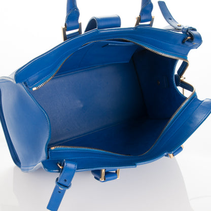 Saint Laurent Calfskin Small Classic Y Cabas Royal Blue 5 of 7