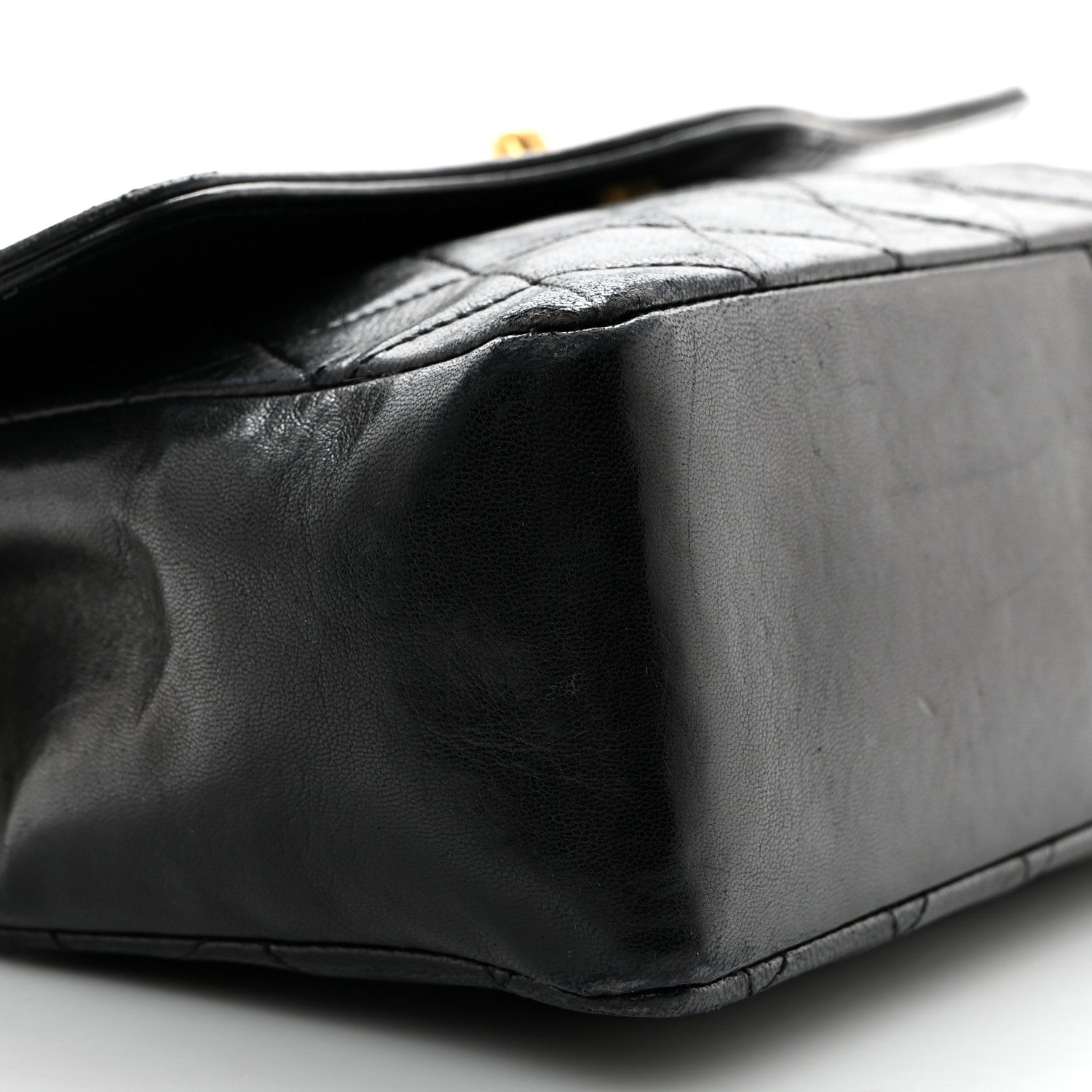 Chanel Lambskin Quilted Small Single Flap Black 10 of 11