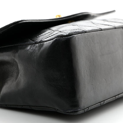 Chanel Lambskin Quilted Small Single Flap Black 10 of 11