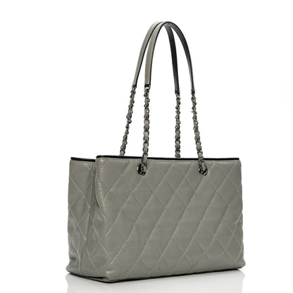 Chanel Caviar Large Be Caviar Tote Grey Black 3 of 8