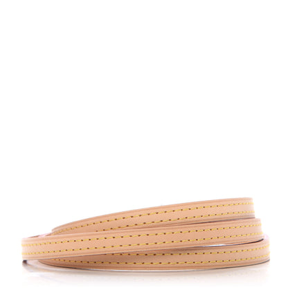 Louis Vuitton Vachetta 12mm Long Shoulder Strap VVN 2 of 3