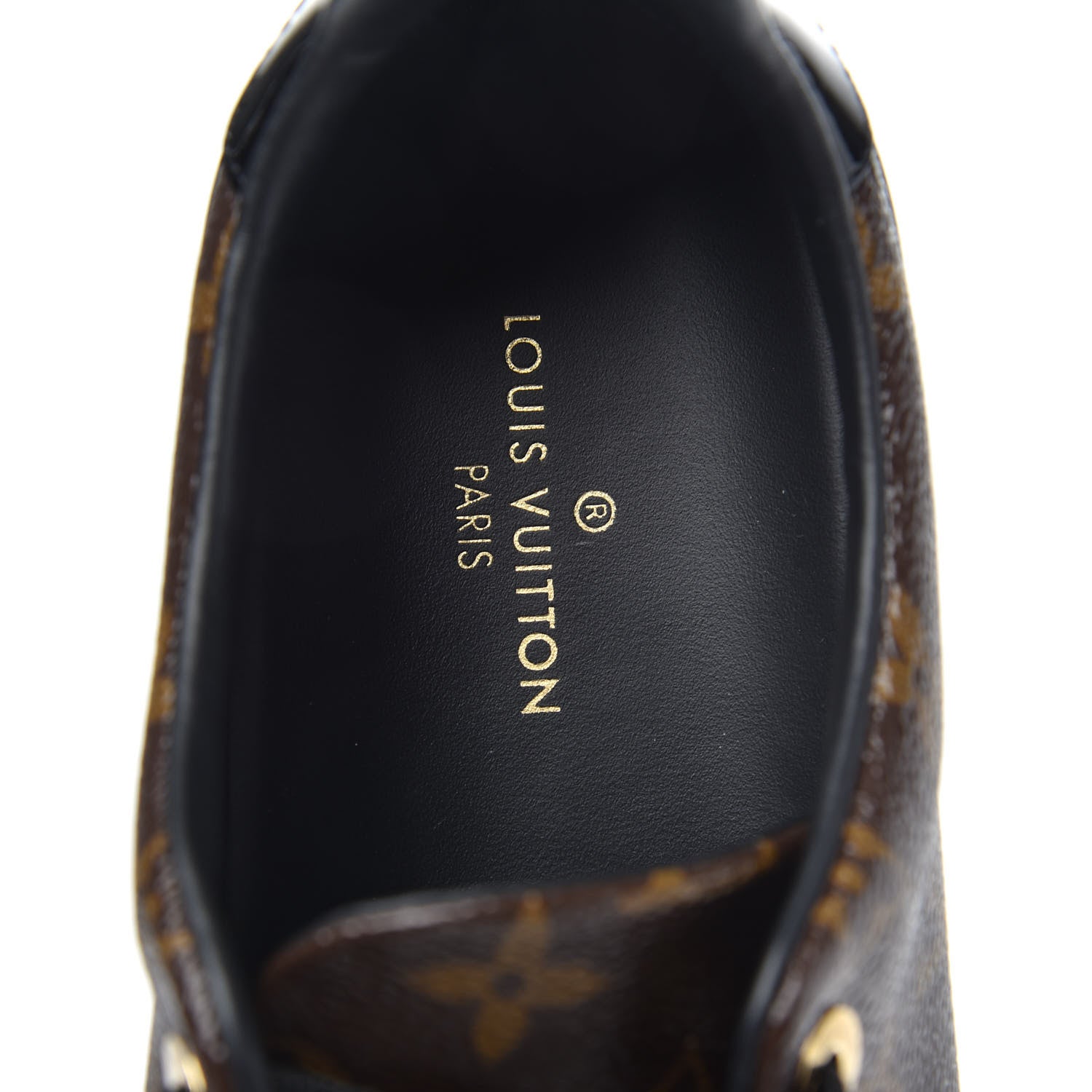 Louis Vuitton Patent Monogram Frontrow Sneakers 40 8 of 10
