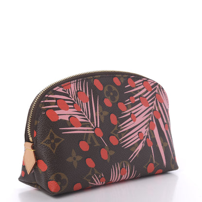 Louis Vuitton Monogram Jungle Dots Cosmetic Pouch Sugar Pink Poppy 3 of 9