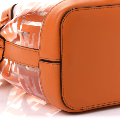 Fendi TPU FF Vitello Grace F is Fendi Mini Mon Tresor Bucket Bag Aranciata 9 of 10