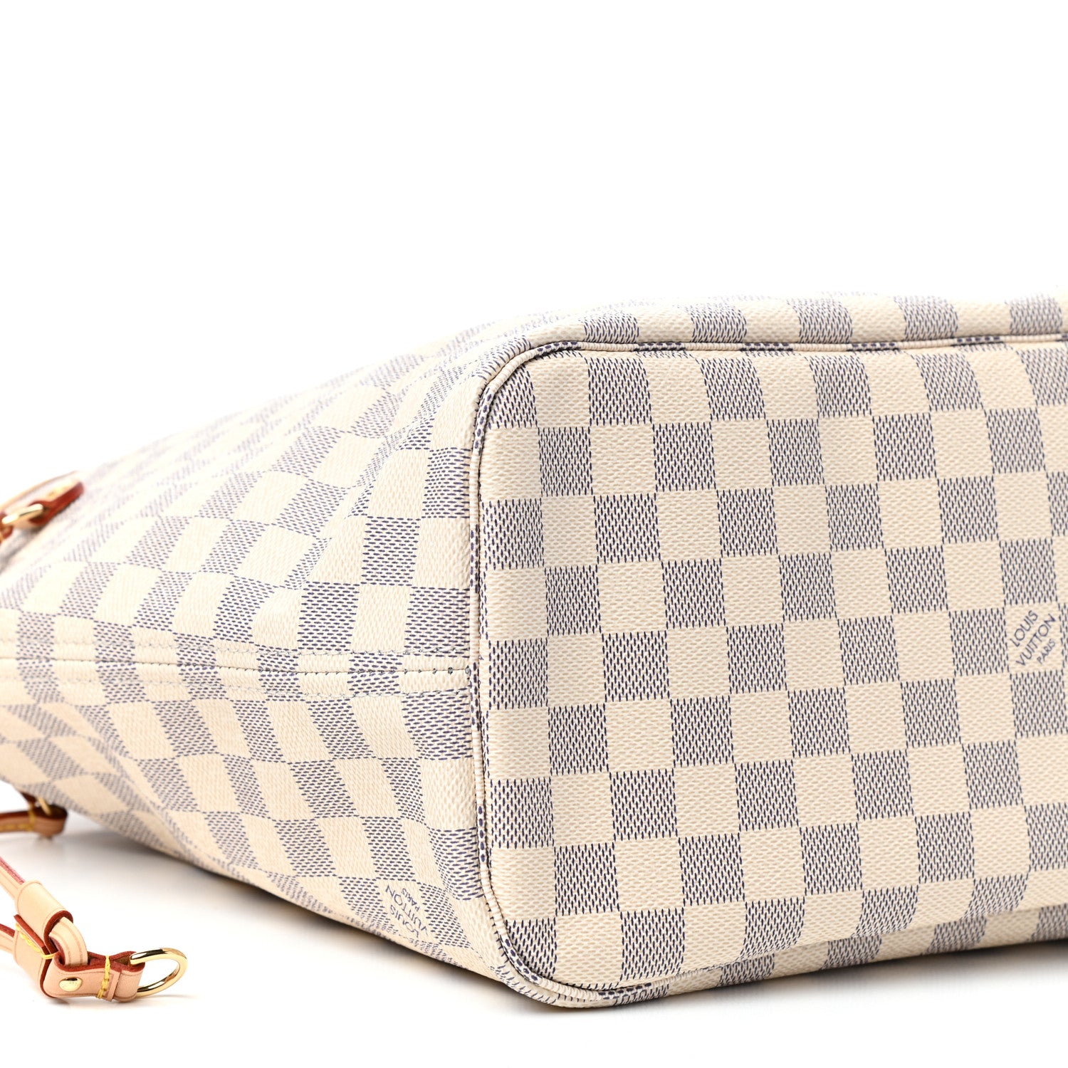 Louis Vuitton Damier Azur Neo Neverfull MM Rose Ballerine 7 of 9