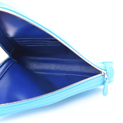 Balenciaga Calfskin M Triangle Pouch Baby Blue 4 of 7