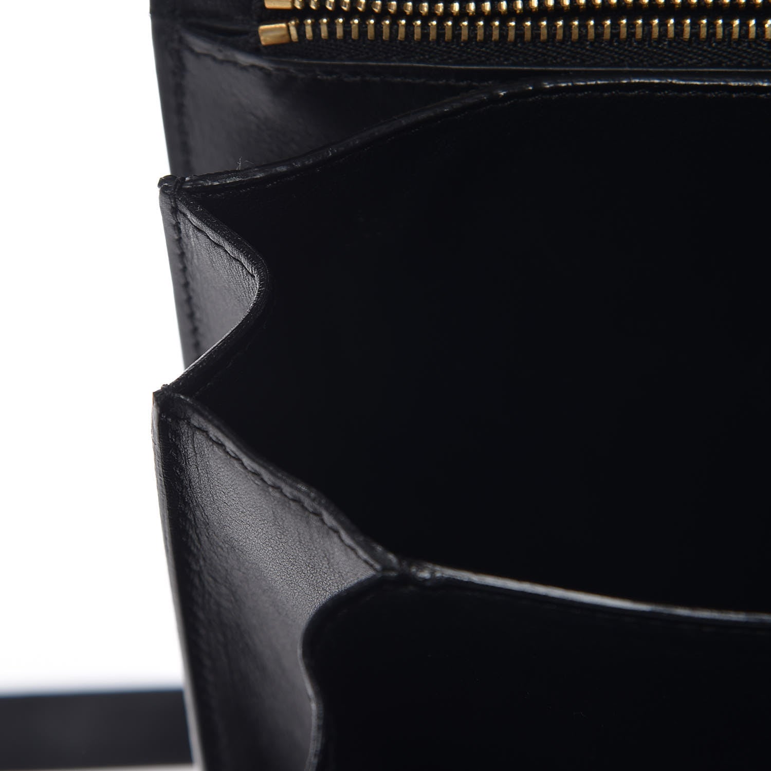 Celine Box Calfskin Medium Classic Box Flap Bag Black 9 of 30