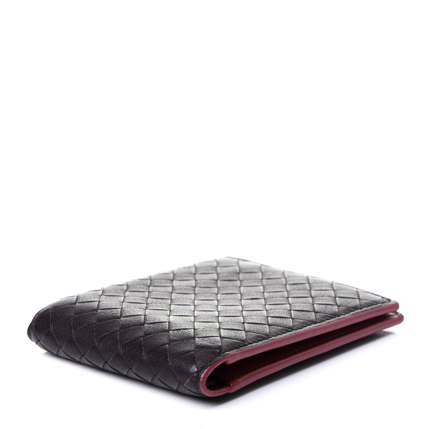 Bottega Veneta Nappa Intrecciato Bi-Fold Wallet Ebano Multicolor 4 of 12