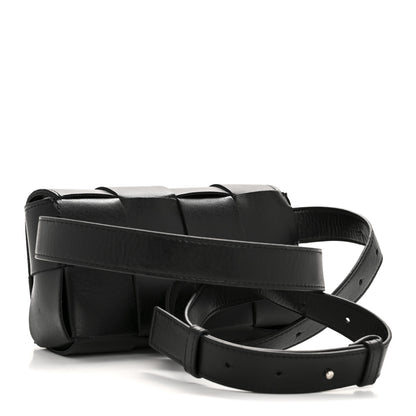 Bottega Veneta Nappa Maxi Intreccio The Belt Cassette Bag Black 3 of 11