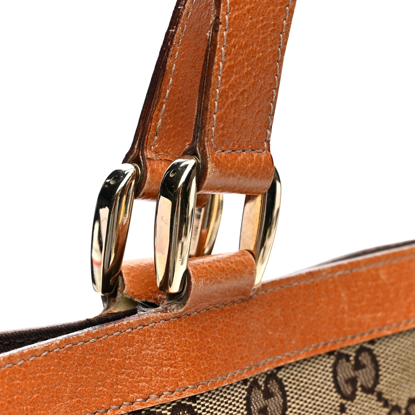 Monogram Abbey D Ring Tote Tan
