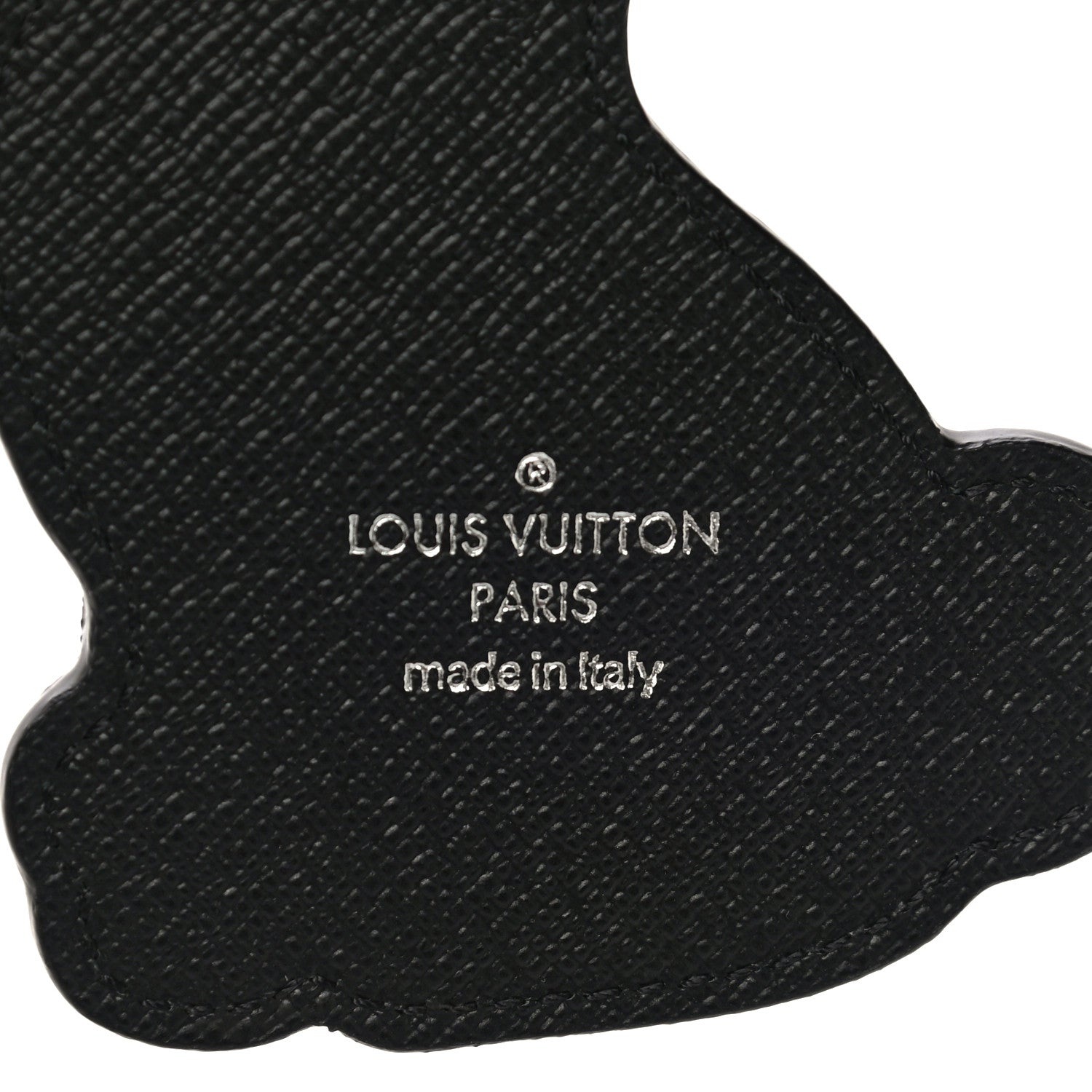 Louis Vuitton Calfskin Dog Bag Charm Key Holder 5 of 7