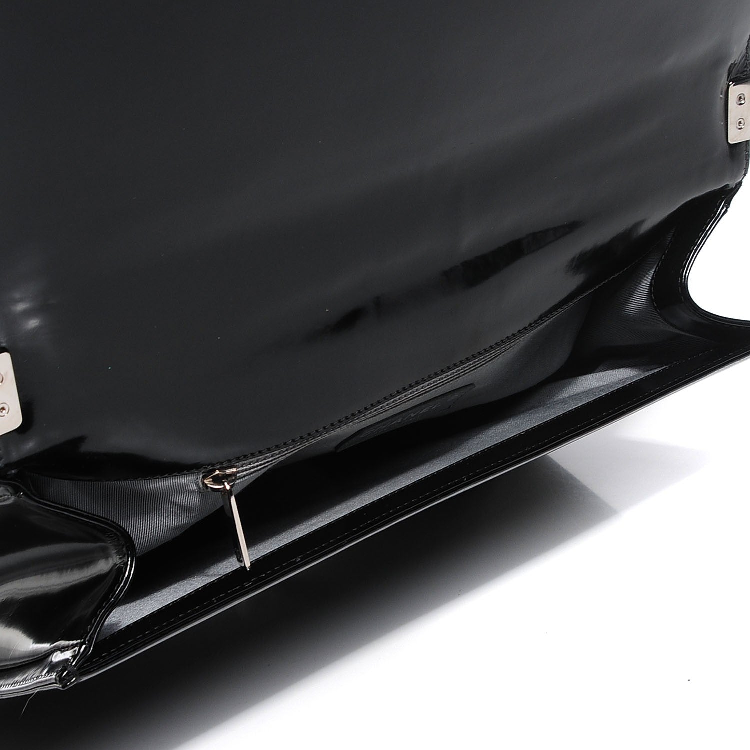 Chanel Glazed Calfskin Large Boy Flap Black 7 of 7