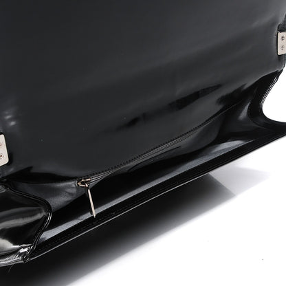 Chanel Glazed Calfskin Large Boy Flap Black 7 of 7