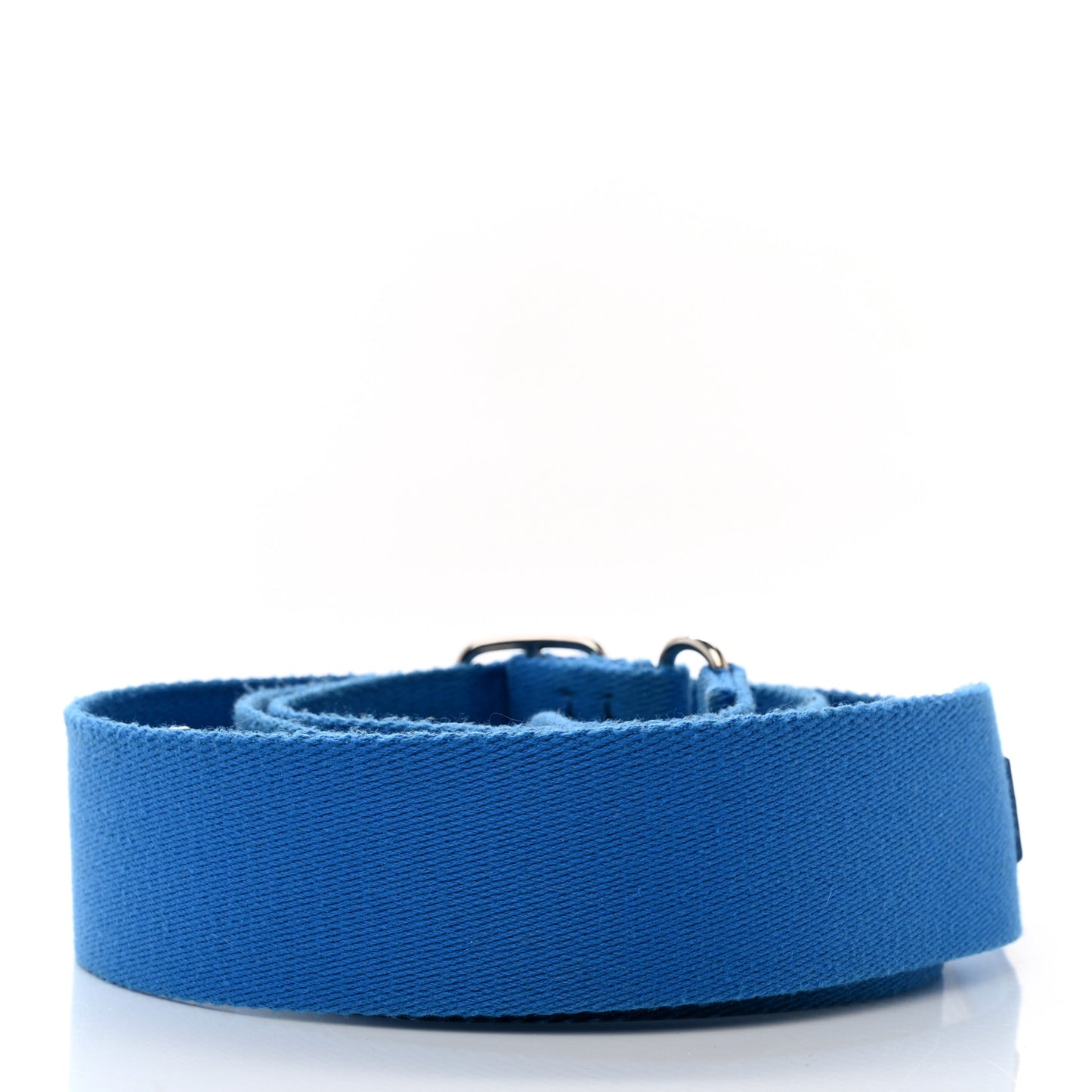 Canvas Calfskin Adjustable Shoulder Strap Sky Blue