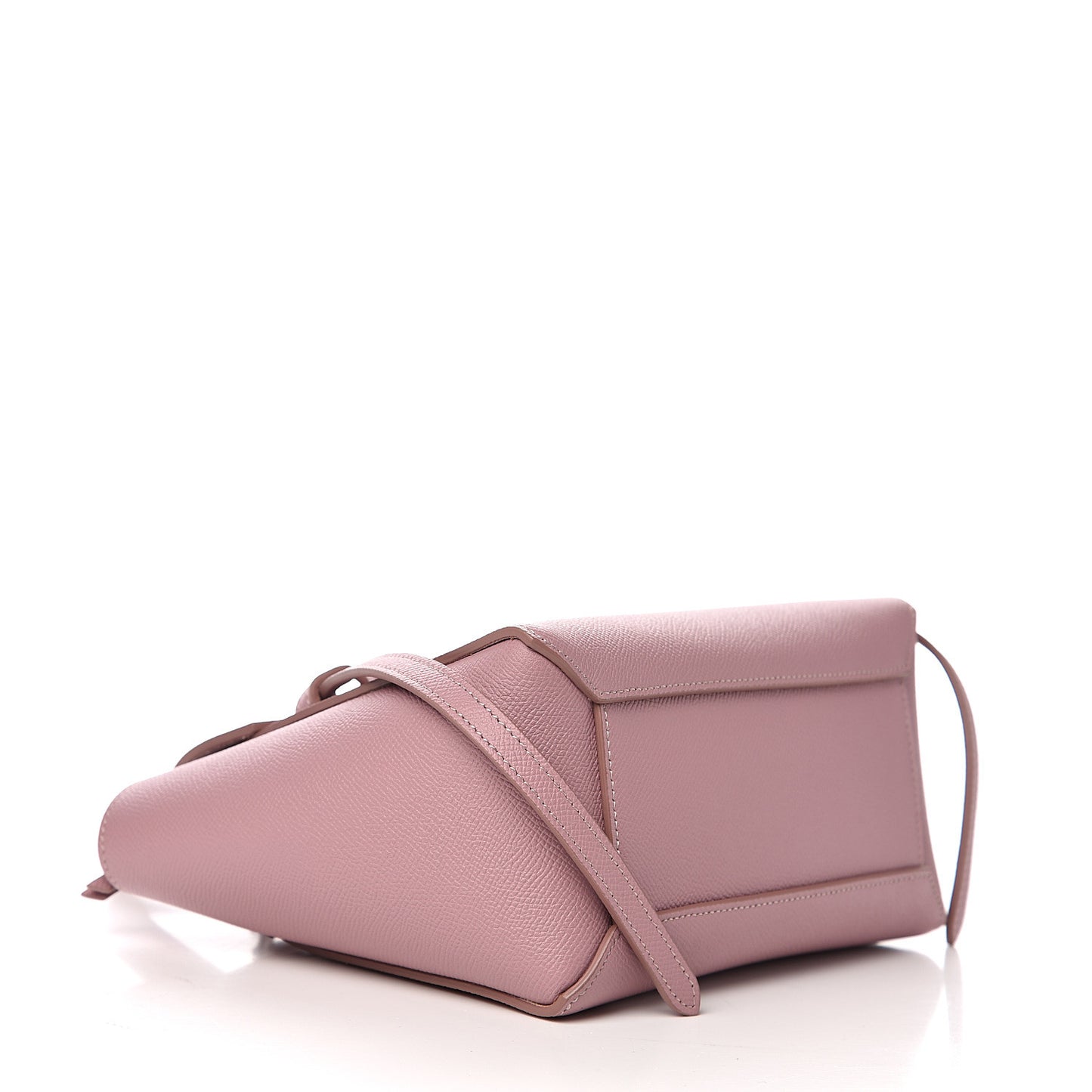 Grained Calfskin Nano Belt Bag Antique Rose