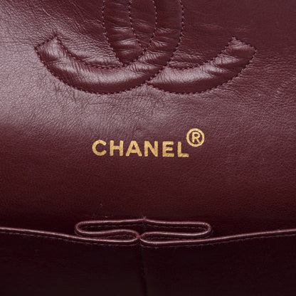 Chanel Lambskin Quilted Medium Double Flap Black 6 of 18