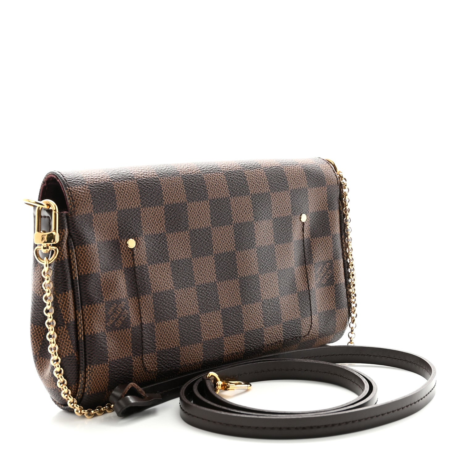 Louis Vuitton Damier Ebene Favorite PM 3 of 10