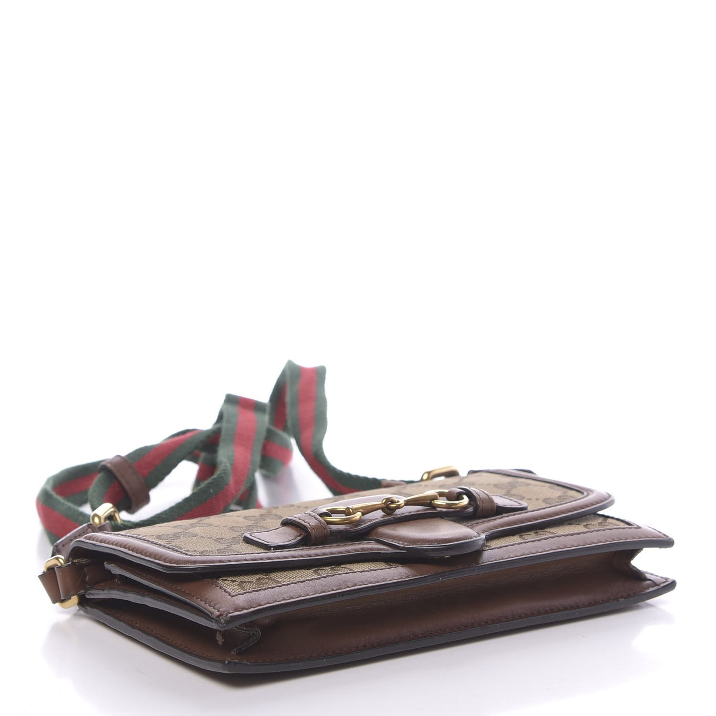 Monogram Lady Web Convertible Wallet Beige Cuir