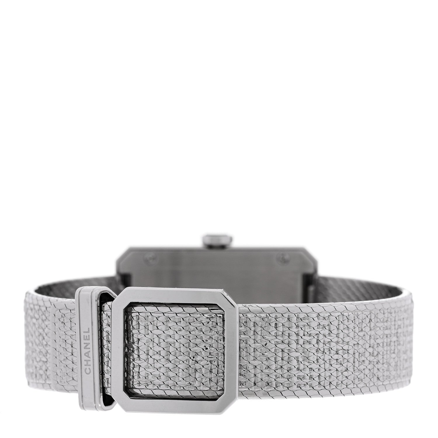 Chanel Stainless Steel 26mm Boy-friend Tweed Quartz Watch Black 3 of 4
