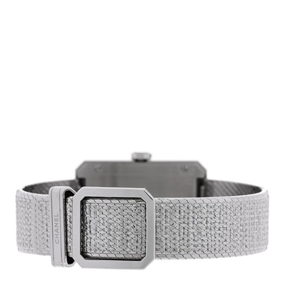 Chanel Stainless Steel 26mm Boy-friend Tweed Quartz Watch Black 3 of 4