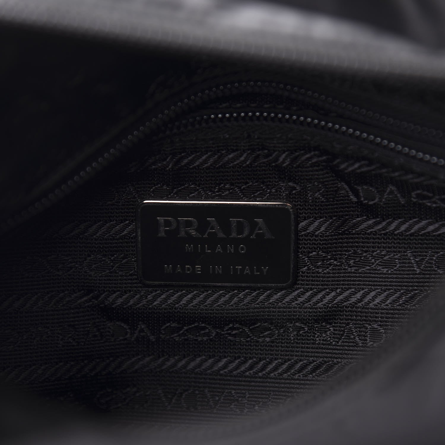 Prada Tessuto Nylon Tote Black 6 of 9