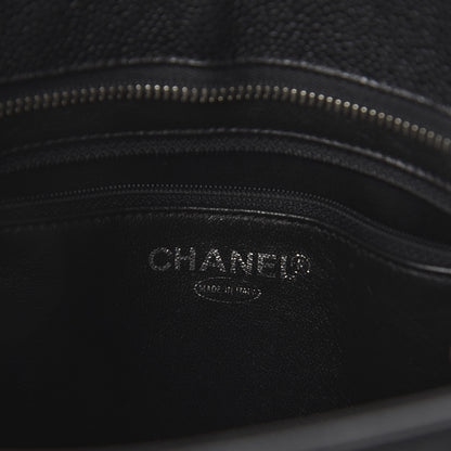 Chanel Caviar Quilted Medallion Tote Black 7 of 8