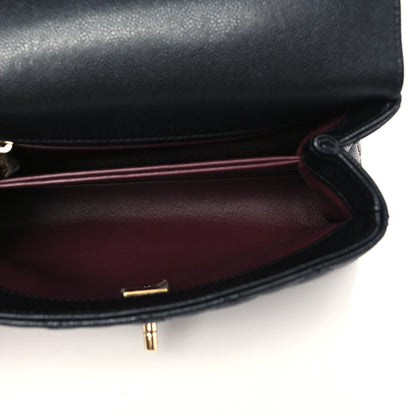 Chanel Caviar Quilted Mini Coco Handle Flap Black 4 of 7