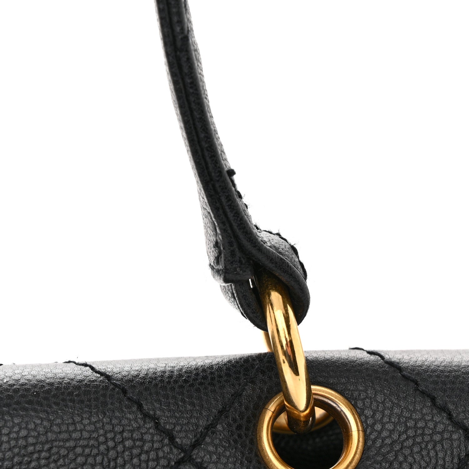 Chanel Caviar Diamond Stitched Flap Shoulder Bag Black 19 of 19