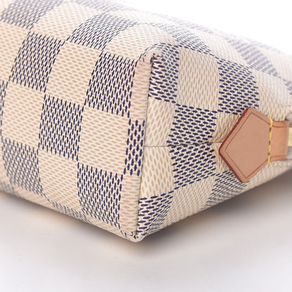 Louis Vuitton Damier Azur Cosmetic Pouch GM 8 of 9