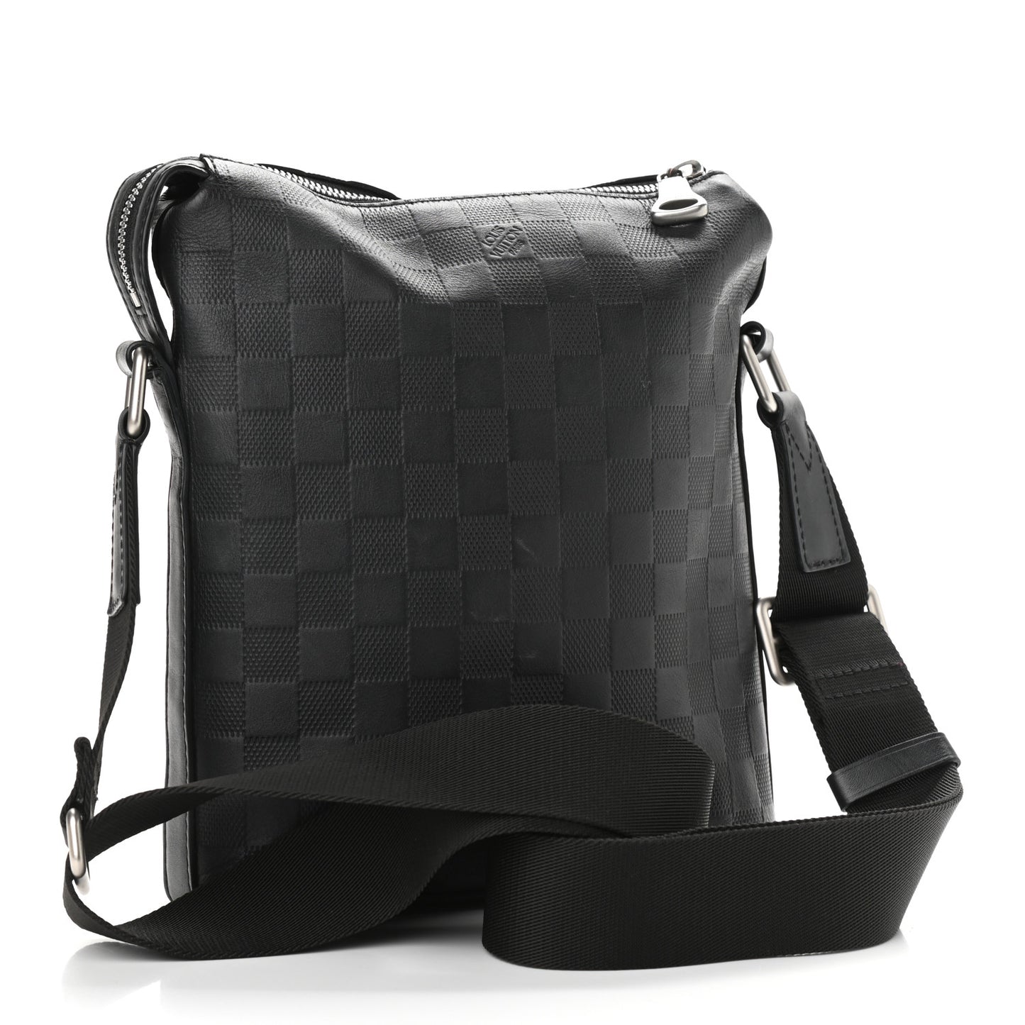 Damier Infini Discovery Messenger BB Onyx