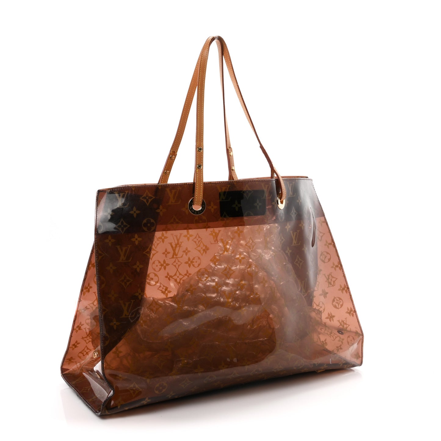 Vinyl Monogram Ambre Sac Cabas GM