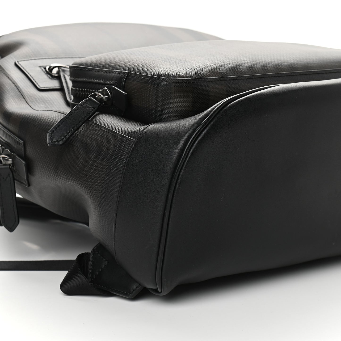 Smoked Check Backpack Black Brown