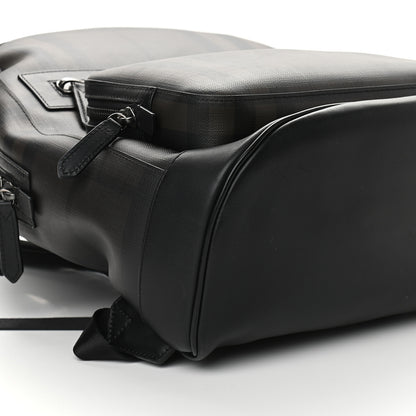 Burberry Smoked Check Backpack Black Brown 7 of 9