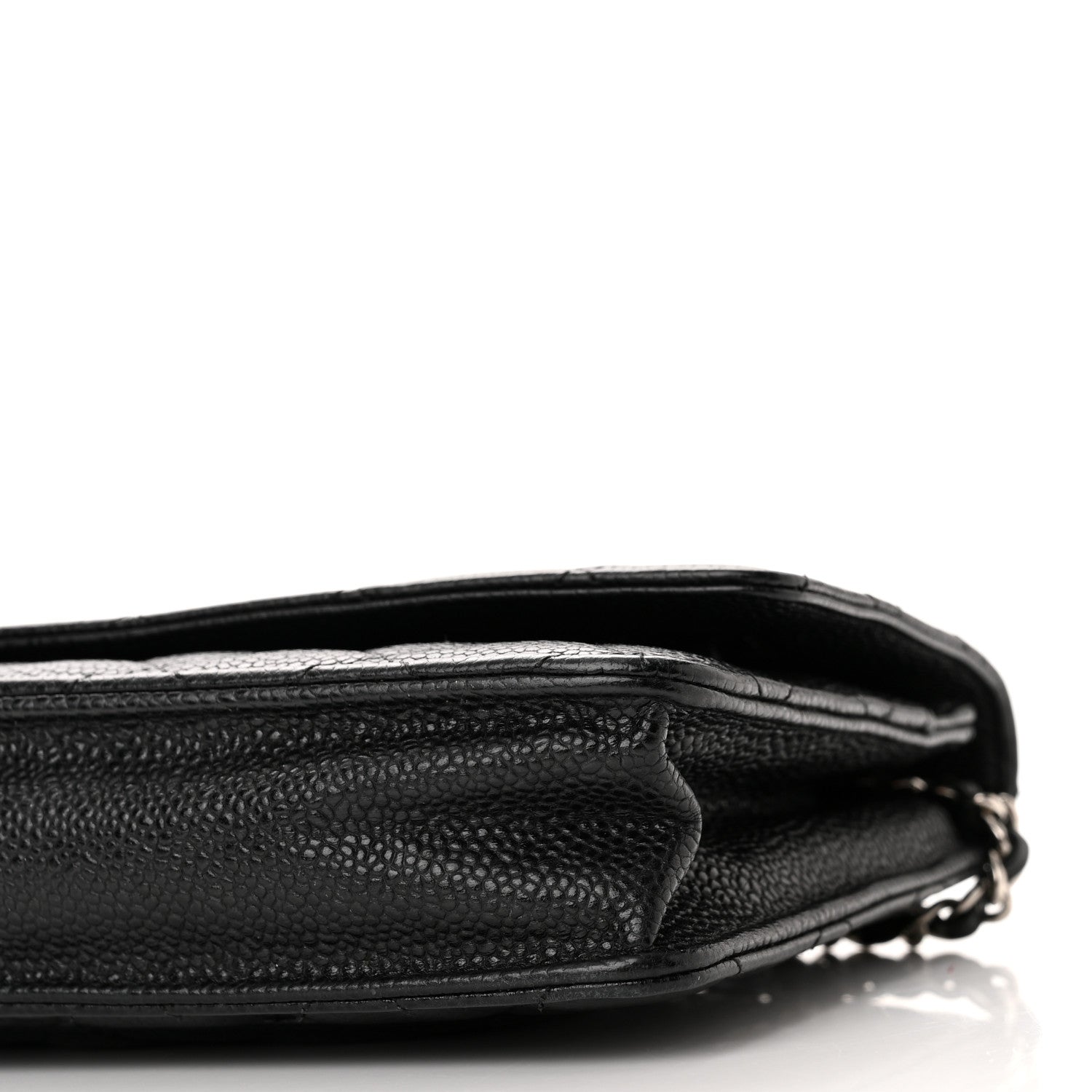 Chanel Caviar Quilted Wallet on Chain WOC Black 11 of 13