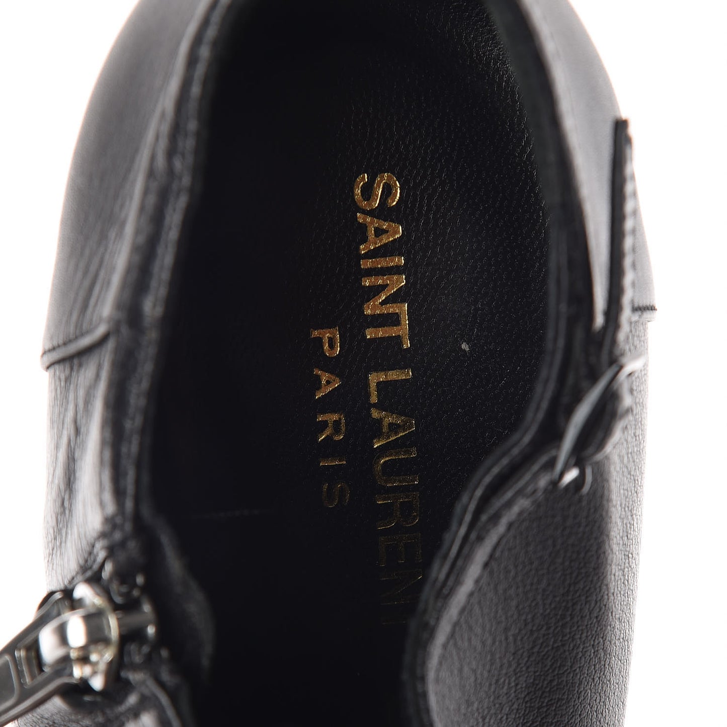 Calfskin Studded Janis 105 Boots 37.5 Black