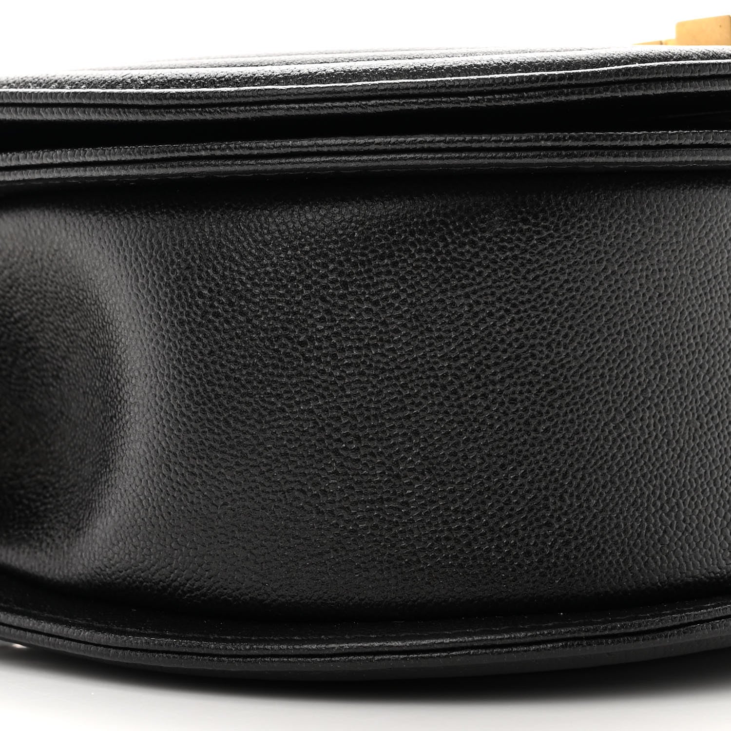 Chanel Caviar Quilted Small Boy Messenger Bag Black 9 of 10