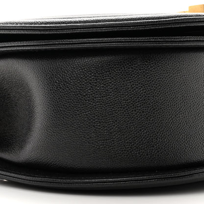 Chanel Caviar Quilted Small Boy Messenger Bag Black 9 of 10