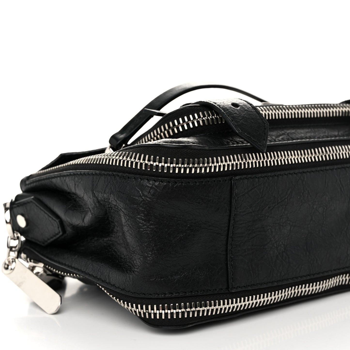 Lambskin Tiny PS1 Satchel Black