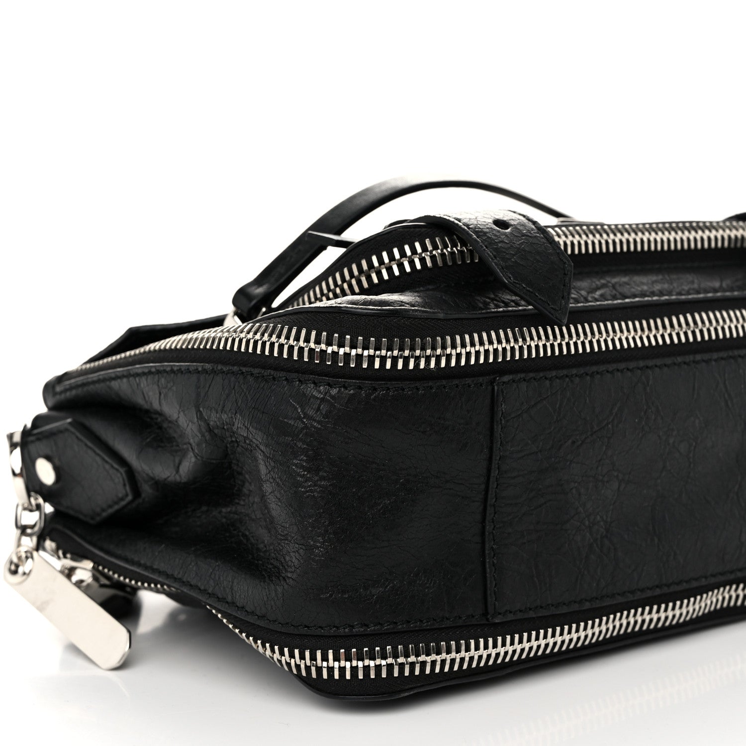 Proenza Schouler Lambskin Tiny PS1 Satchel Black 8 of 9