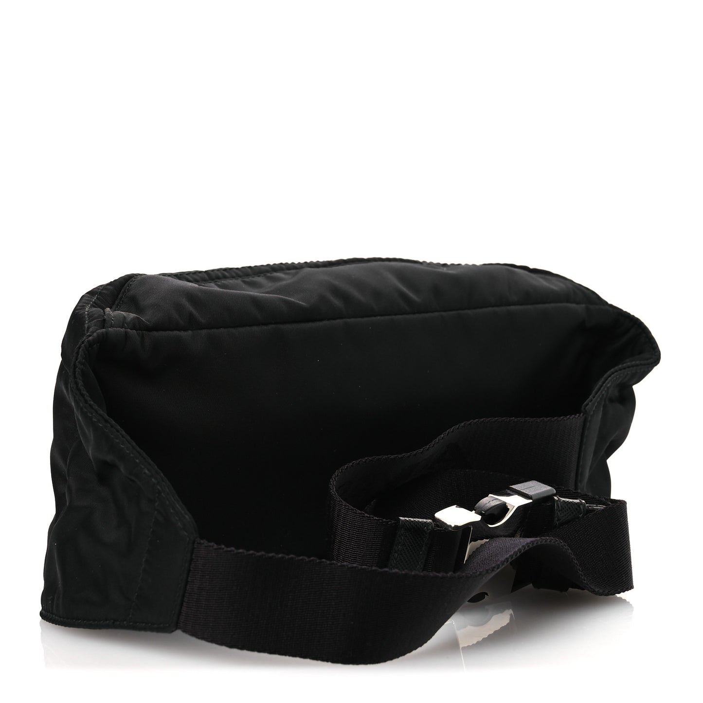 Re-Nylon Saffiano Belt Bag Black